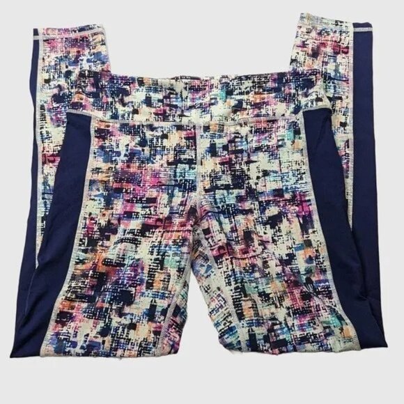 Mono B Wildcard‎ Leggings Sports Bra Plaid 2 Piece Set Athleisure Med Large - Picture 9 of 9